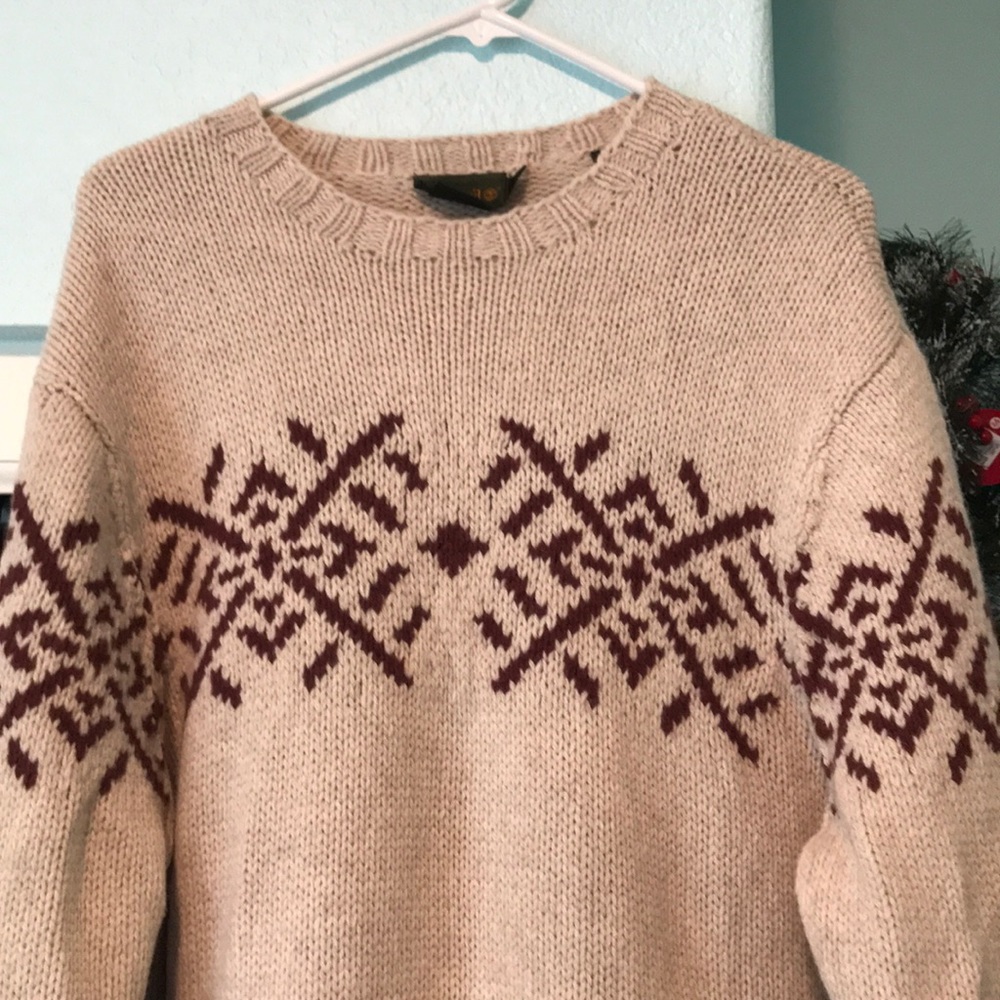 TIMBERLAND wool sweater (lambs wool)